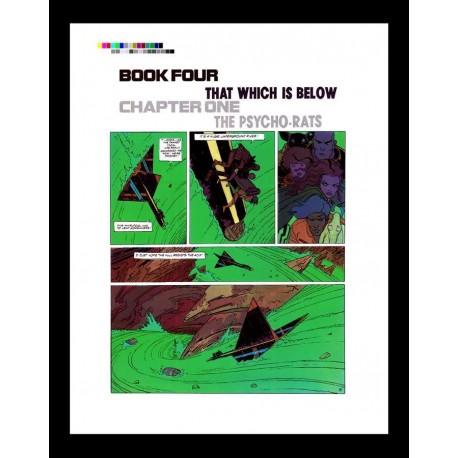 Moebius: Incal, page de production.