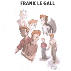 Legall Franck: Catalogue exposition, Oeuvres sur papier.