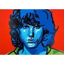 Liberatore Tanino: Sérigraphie Jim Morrison.