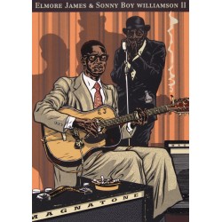 Sérigraphie Mezzo: Elmore James & Sonny Boy Williamson.