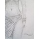 Dola: dessin original, La Guerrière.