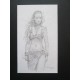Dola: dessin original, La Guerrière.