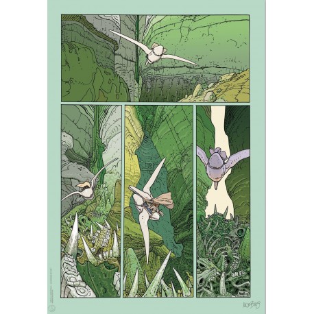 Moebius: Affiche Arzak, dernier Effort.