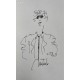 Teulé Jean: Dessin Original.