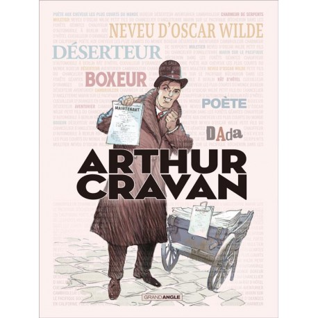 Jack Manini: Dédicace, album Arthur Cravan.