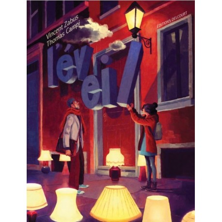 Thomas campi: Dessin original sur feuille, plus album "L'éveil".