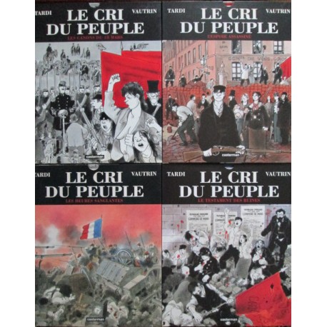 Tardi Jacques : Le cri du peuple tome 1.2.3.4