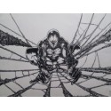 Calméjane Lionel: Dessin Original, Spider man, Hommage à Joe Quesada.