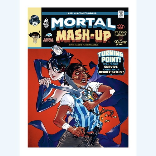 Maudoux : affiche Mortal Mashup.