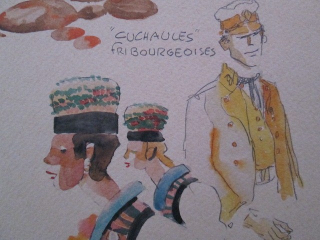 Pratt Hugo : Folio "Et in Helvetia", Fribourg.