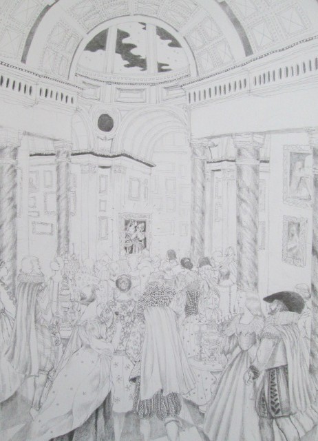 Baudouin Tamia: Artemisia, Planche Originale1.
