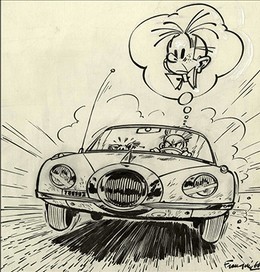 Franquin André: Affiche Turbotraction.