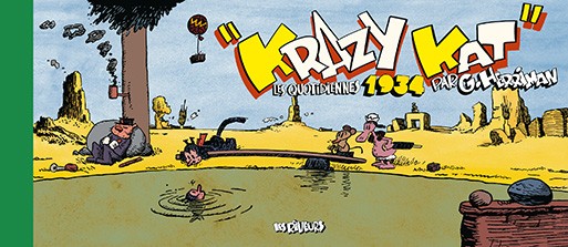 Herriman Georges: Krazy kat, les quotidiennes 1934.