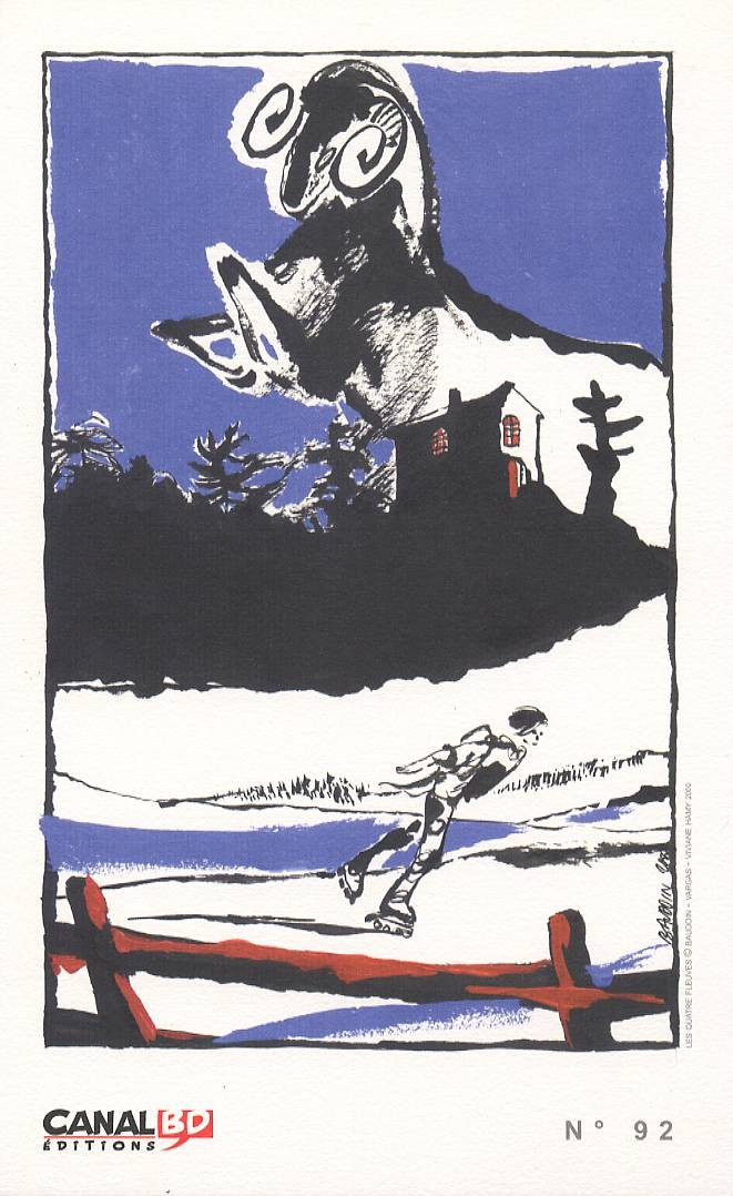 Baudouin Edmond: Ex-libris Canal BD n°92.