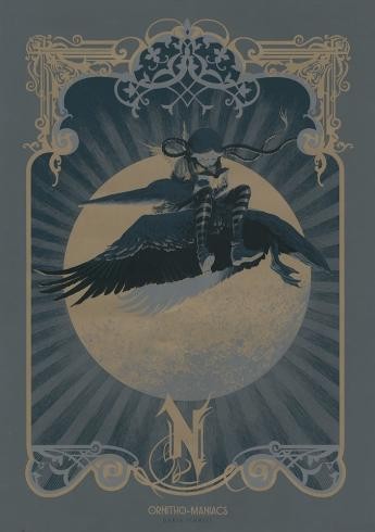 Schmitt Daria: Sérigraphie Ornithomaniacs.