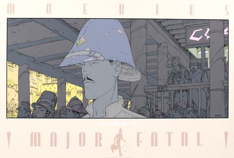 Moebius: Sérigraphie, Major Fatal, Days in Armjourth.