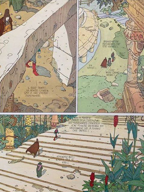 Moebius(Gir): illustration Venise Céleste, numérotée et signée.
