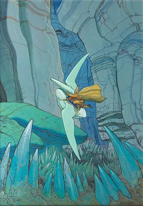 Moebius: Arzak, L'Arpenteur, Wood Panel.