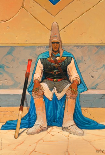 Moebius: Affiche, Arzak Tableau de Maître.
