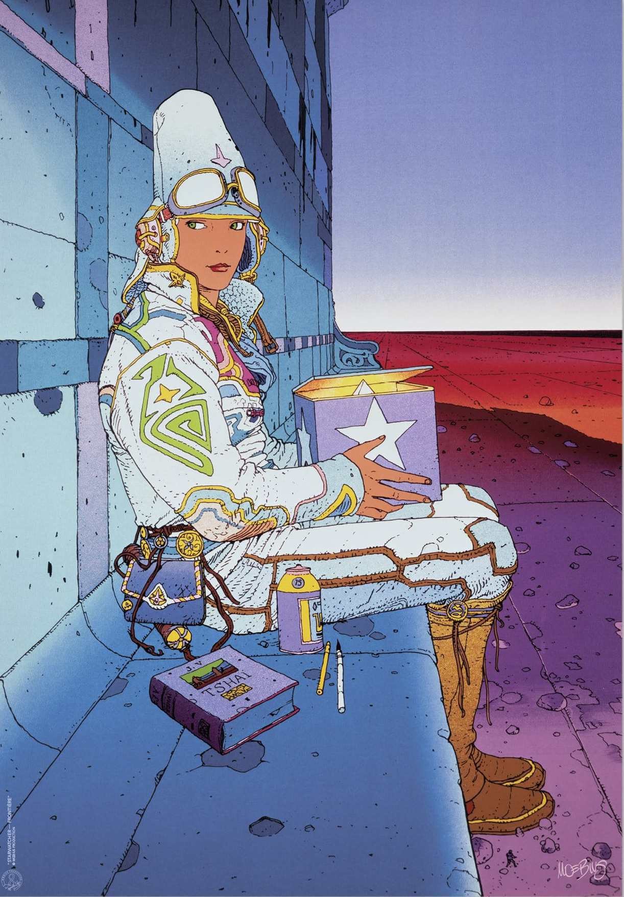 Moebius: Affiche Starwatcher, Frontière.