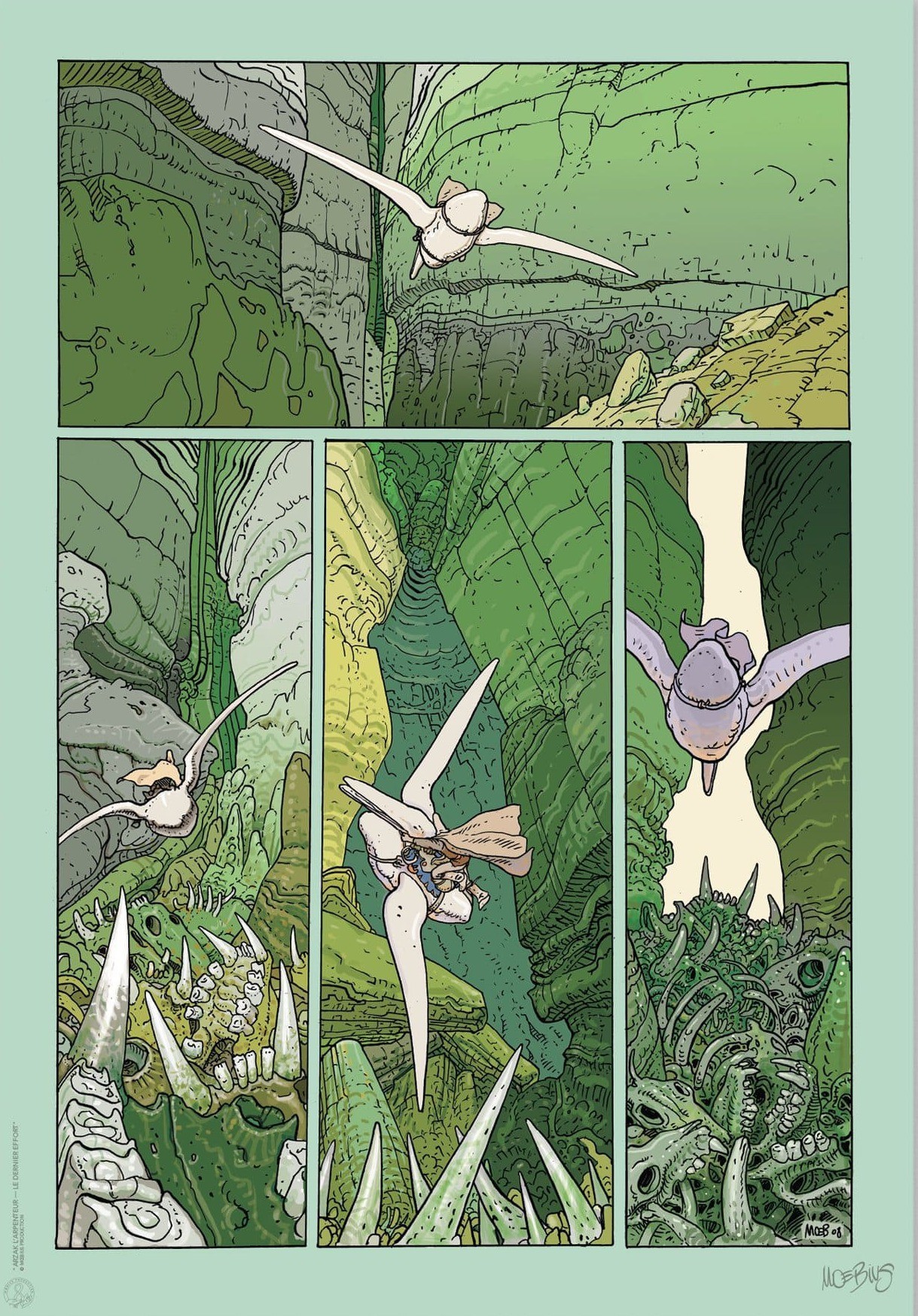 Moebius: Affiche Arzak, dernier Effort.