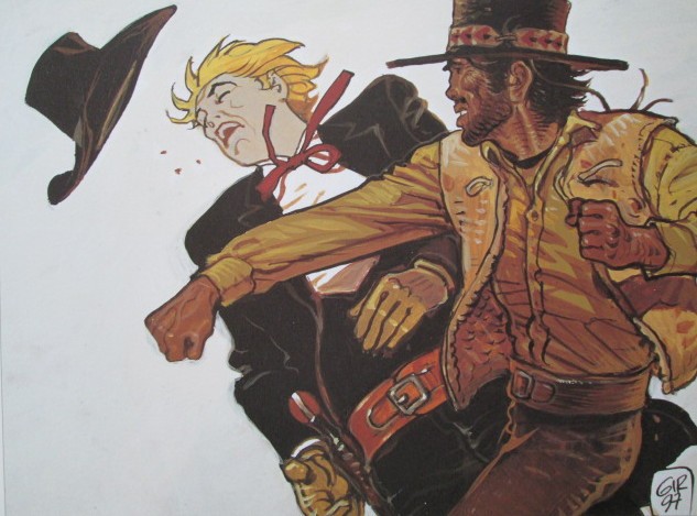 Giraud Jean : Illustration Blueberry.