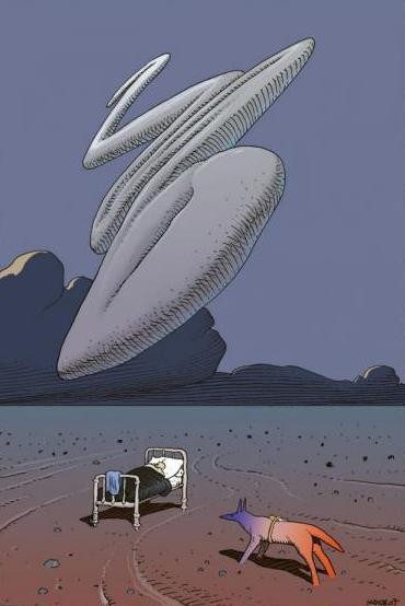 Moebius: Affiche Inside Moebius, tome 6.