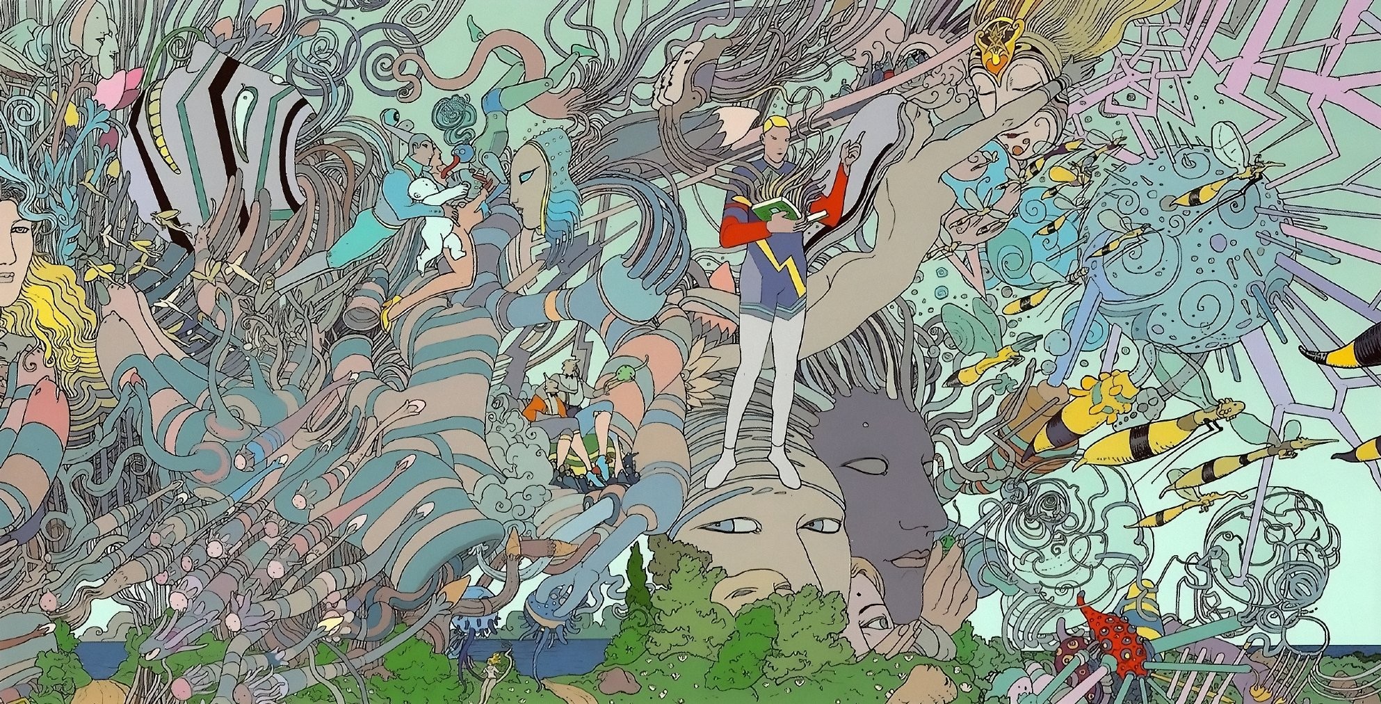 Moebius: Carte "saut de l'Ange".