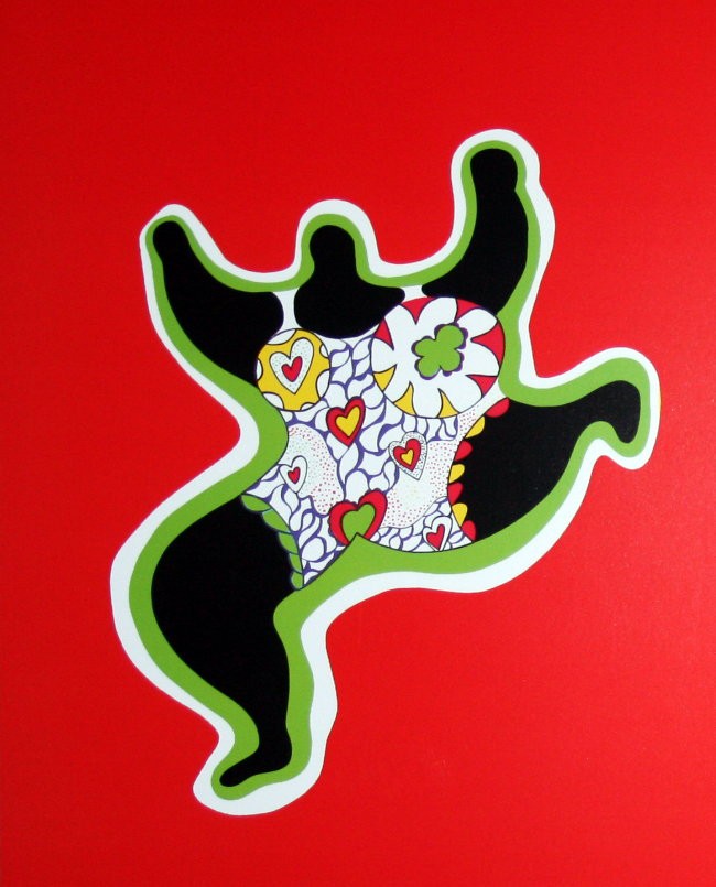 Niki de Saint-Phalle: Offset Nana Power.
