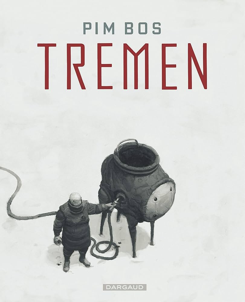 Pim Bos: Dessin original sur feuille, plus album Tremen.