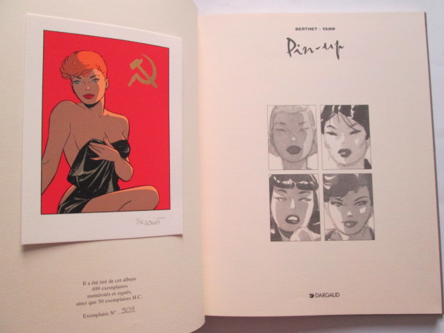 Yann & Philippe Berthet: Tirage de Tête Pin-up volume 4. – Image 3