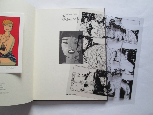 Yann & Philippe Berthet: Tirage de Tête Pin-up volume 5. – Image 5